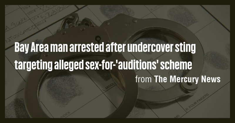 Bay Area Man Arrested After Undercover Sting Targeting Alleged Sex For