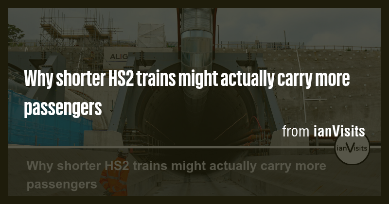 Why shorter HS2 trains might actually carry more passengers - Briefly