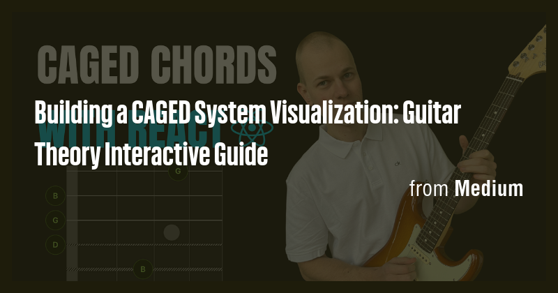 Building a CAGED System Visualization: Guitar Theory Interactive Guide ...