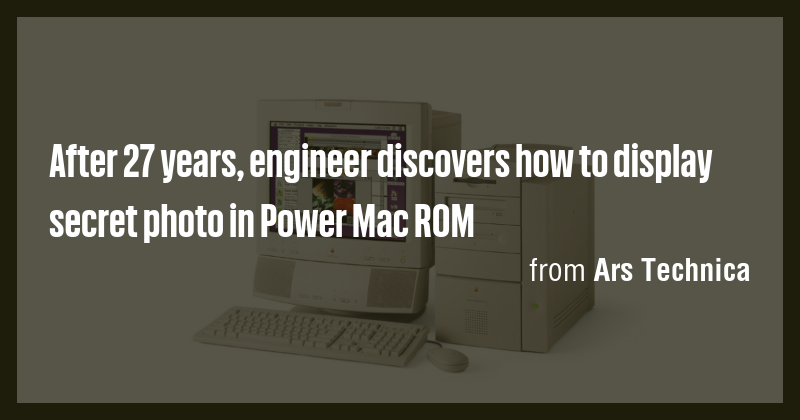 After 27 years, engineer discovers how to display secret photo in Power ...