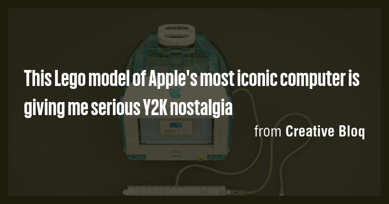 This Lego model of Apple's most iconic computer is giving me serious ...