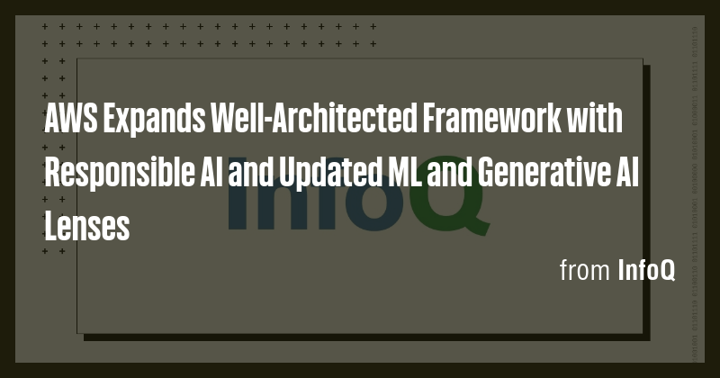 AWS Expands Well-Architected Framework with Responsible AI and Updated ...