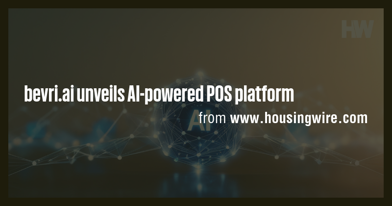 bevri.ai unveils AI-powered POS platform - Briefly