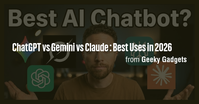 ChatGPT vs Gemini vs Claude : Best Uses in 2026 - Briefly