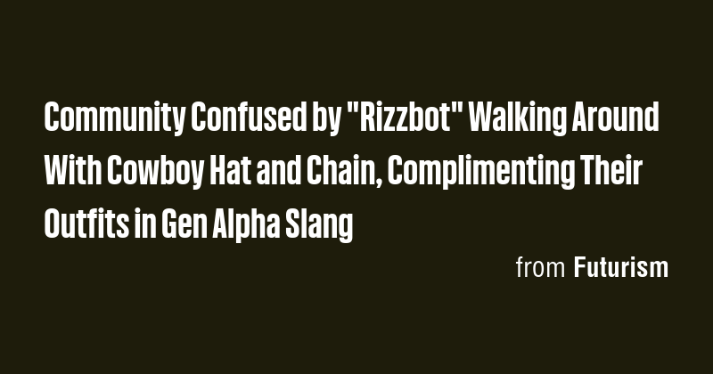 Community Confused by 