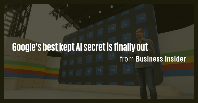Google's best kept AI secret is finally out - Briefly
