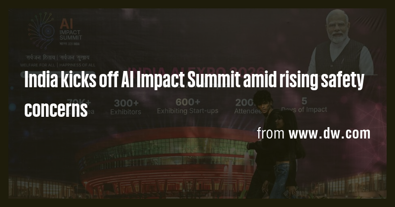 India kicks off AI Impact Summit amid rising safety concerns - Briefly