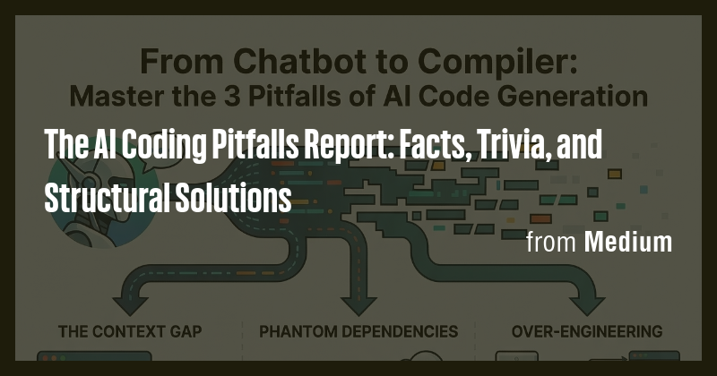 The AI Coding Pitfalls Report: Facts, Trivia, and Structural Solutions ...