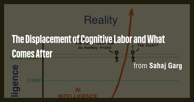 The Displacement of Cognitive Labor and What Comes After - Briefly