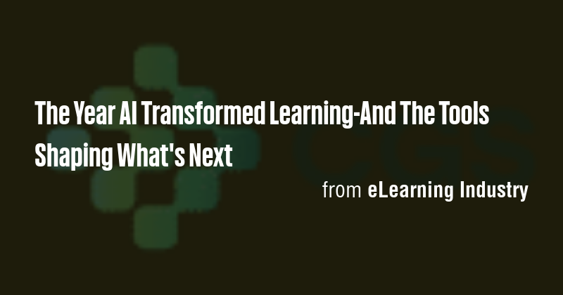The Year AI Transformed Learning-And The Tools Shaping What's Next ...