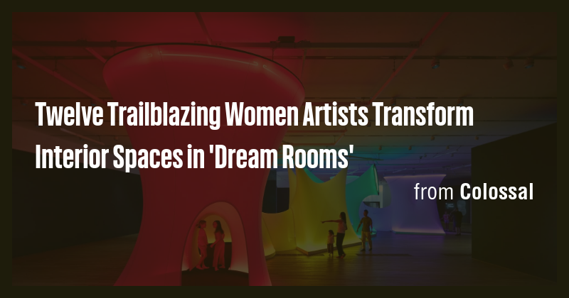 Twelve Trailblazing Women Artists Transform Interior Spaces in 'Dream ...