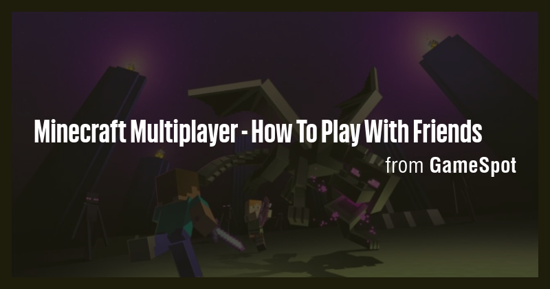 Minecraft Multiplayer - How To Play With Friends - Briefly