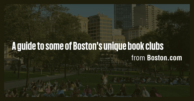 A guide to some of Boston's unique book clubs - Briefly