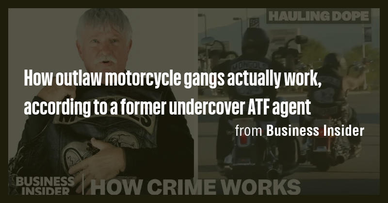 How outlaw motorcycle gangs actually work, according to a former ...