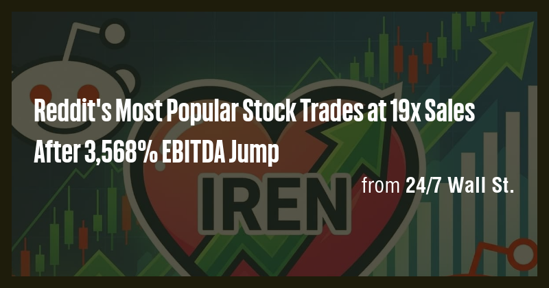 Reddit's Most Popular Stock Trades at 19x Sales After 3,568% EBITDA ...