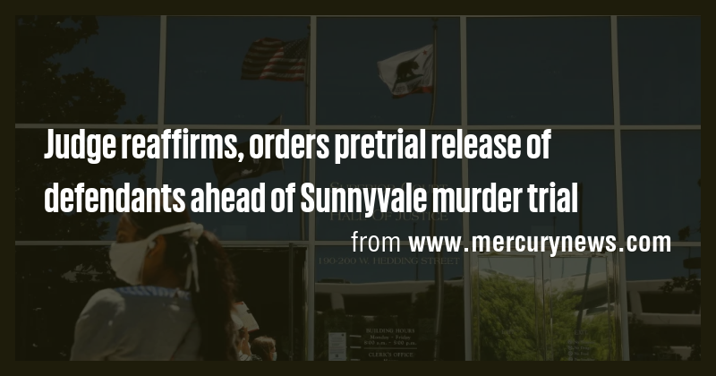 Judge reaffirms, orders pretrial release of defendants ahead of ...