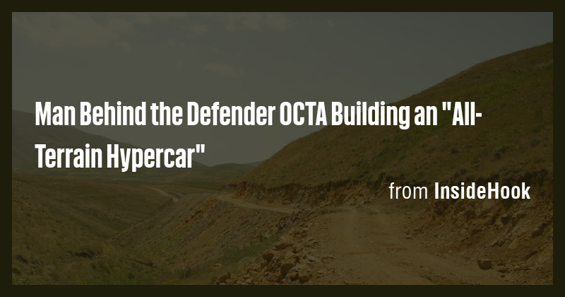 Man Behind the Defender OCTA Building an 