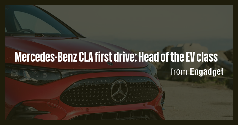 Mercedes-Benz CLA first drive: Head of the EV class - Briefly