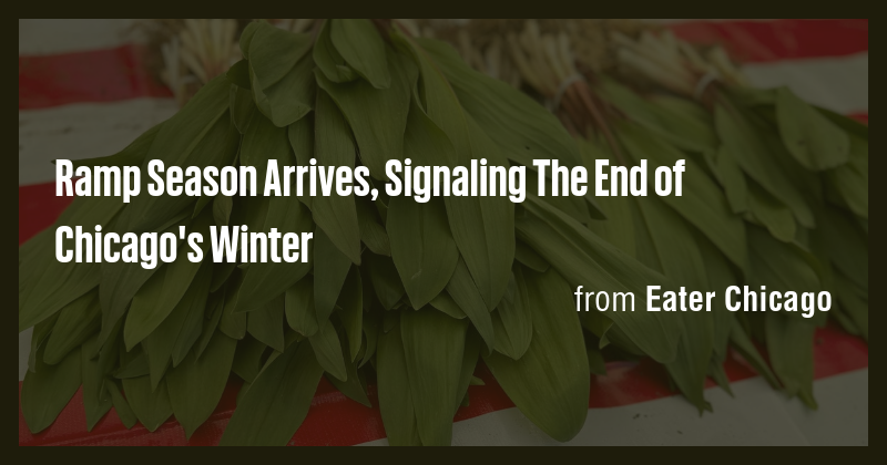 Ramp Season Arrives, Signaling The End of Chicago's Winter - Briefly