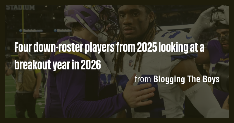 Four down-roster players from 2025 looking at a breakout year in 2026 ...