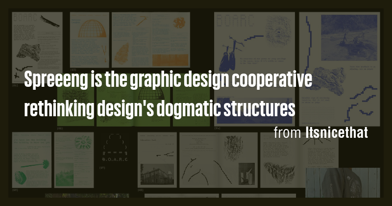 Spreeeng is the graphic design cooperative rethinking design's dogmatic ...