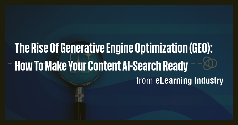 The Rise Of Generative Engine Optimization (GEO): How To Make Your ...
