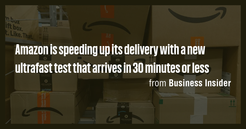 Amazon is speeding up its delivery with a new ultrafast test that ...