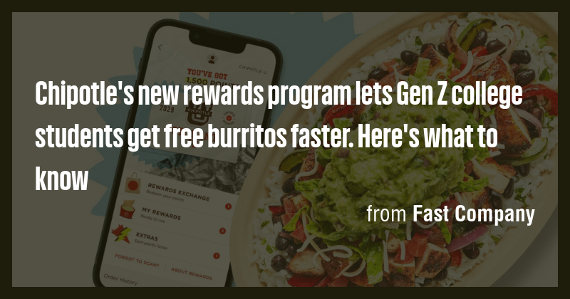 Chipotle's new rewards program lets Gen Z college students get free ...