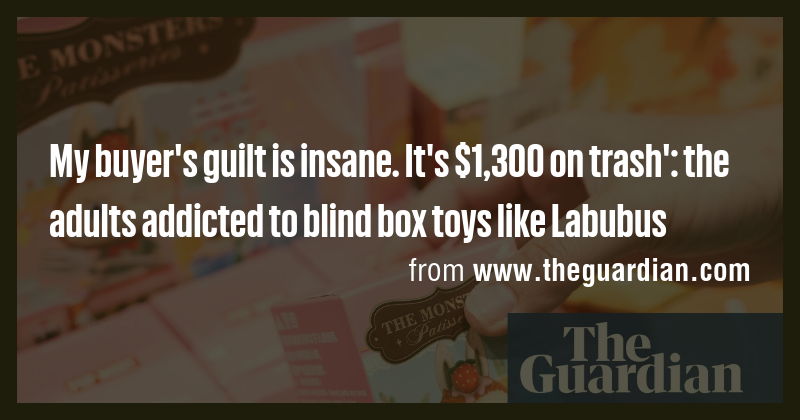 My buyer's guilt is insane. It's $1,300 on trash': the adults addicted ...