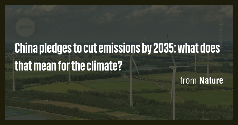 China pledges to cut emissions by 2035: what does that mean for the ...