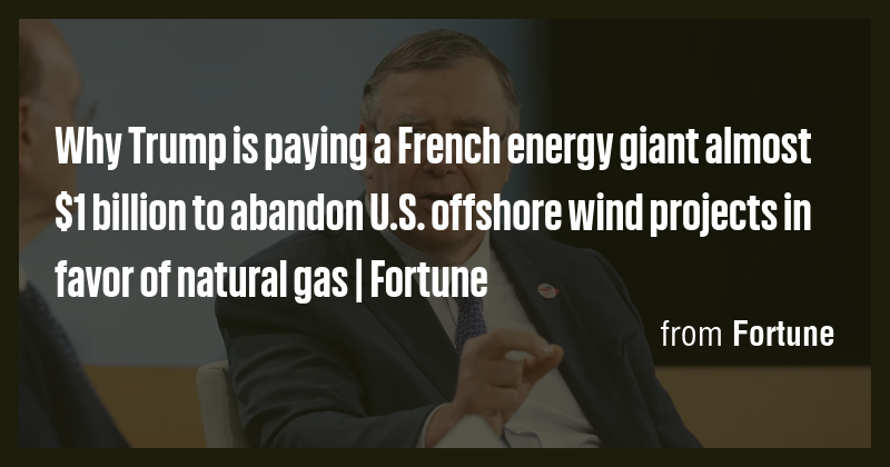 Why Trump is paying a French energy giant almost $1 billion to abandon ...
