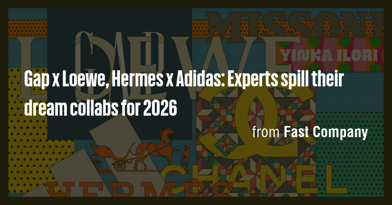 Gap x Loewe, Hermes x Adidas: Experts spill their dream collabs for ...