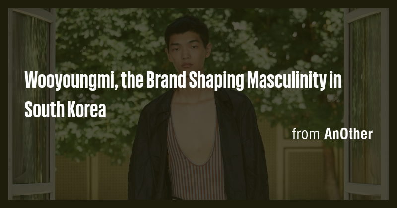 Wooyoungmi, the Brand Shaping Masculinity in South Korea - Briefly