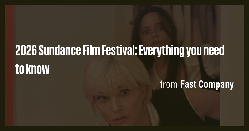 2026 Sundance Film Festival: Everything you need to know - Briefly