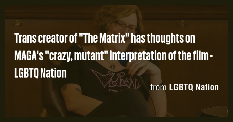 Trans creator of 