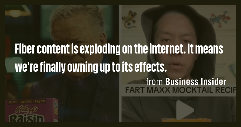 Fiber content is exploding on the internet. It means we're finally ...
