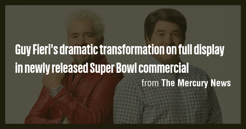 Guy Fieri's dramatic transformation on full display in newly released ...