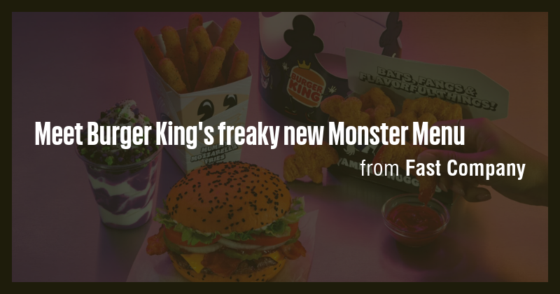 Meet Burger King's freaky new Monster Menu - Briefly