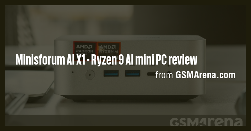 Minisforum AI X1 - Ryzen 9 AI mini PC review - Briefly
