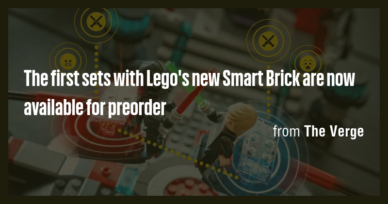 The first sets with Lego's new Smart Brick are now available for ...
