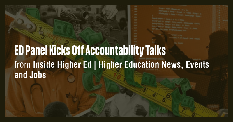 ED Panel Kicks Off Accountability Talks - Briefly