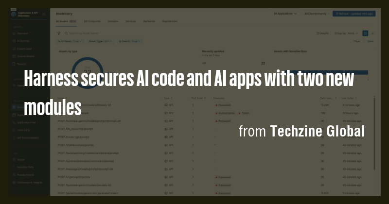 Harness secures AI code and AI apps with two new modules - Briefly