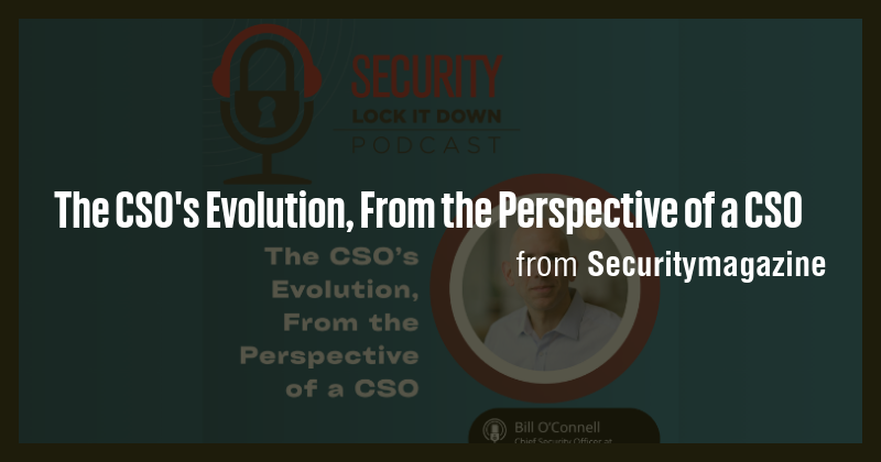 The CSO's Evolution, From the Perspective of a CSO - Briefly