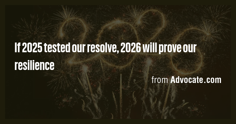If 2025 tested our resolve, 2026 will prove our resilience - Briefly