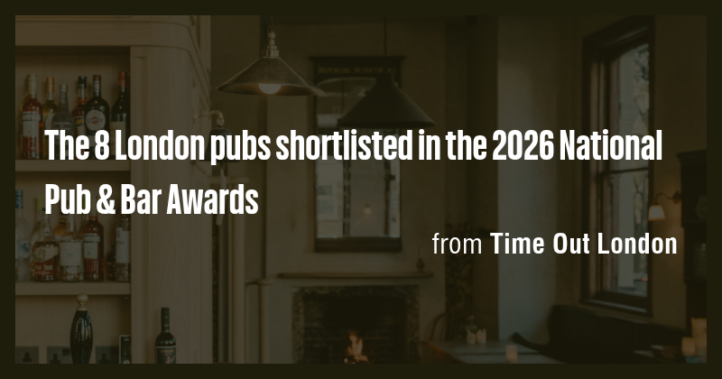 The 8 London pubs shortlisted in the 2026 National Pub & Bar Awards ...
