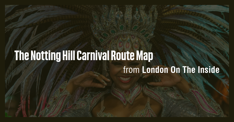 The Notting Hill Carnival Route Map Briefly Picture