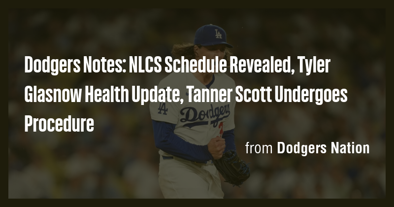 The Tactical Impact of Scott’s Recovery