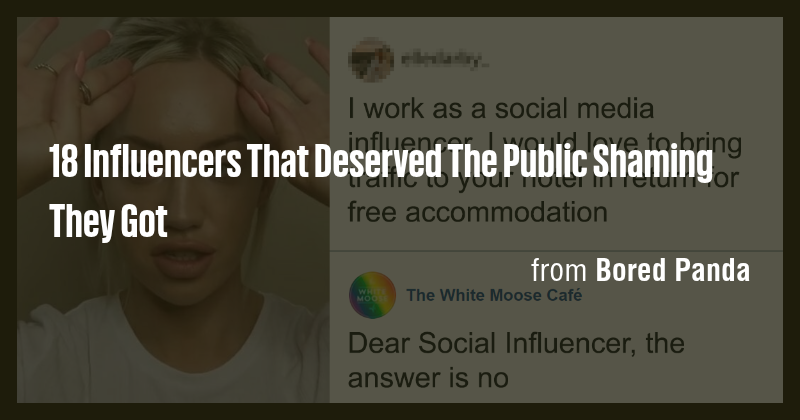 18 Influencers That Deserved The Public Shaming They Got - Briefly