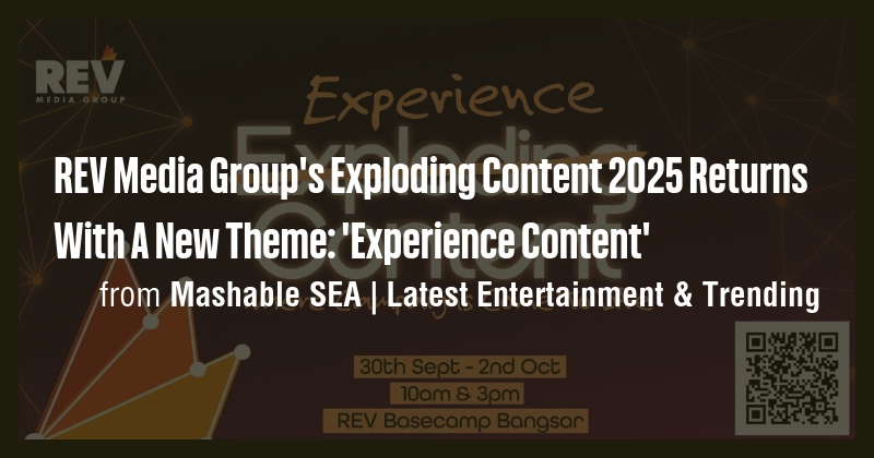 REV Media Group's Exploding Content 2025 Returns With A New Theme ...