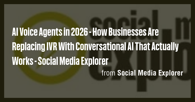 AI Voice Agents in 2026 - How Businesses Are Replacing IVR With ...